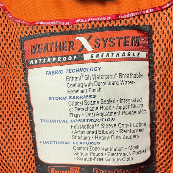 Obermeyer Converter Waterproof Men’s Hooded Jacket Size Small. - Picture 13 of 15